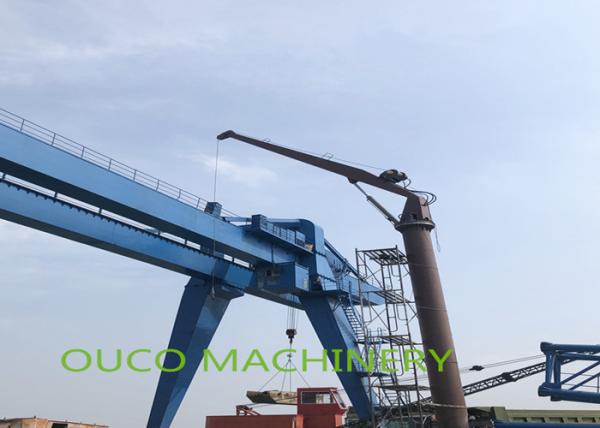 Hydraulic Telescopic Boom Deck Offshore Pedestal Crane