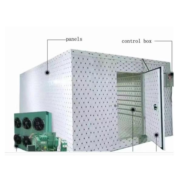 20KW Cold Storage Logistics Solutions US Interstate Cold Storage Chamber Construction For 144m³