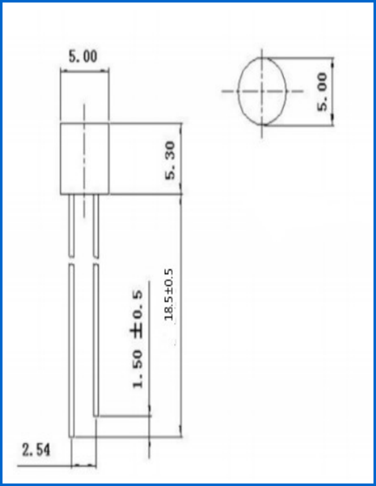 Датчик EKPD5028IC света фототранзистора замены Excelitas VTT9814FH