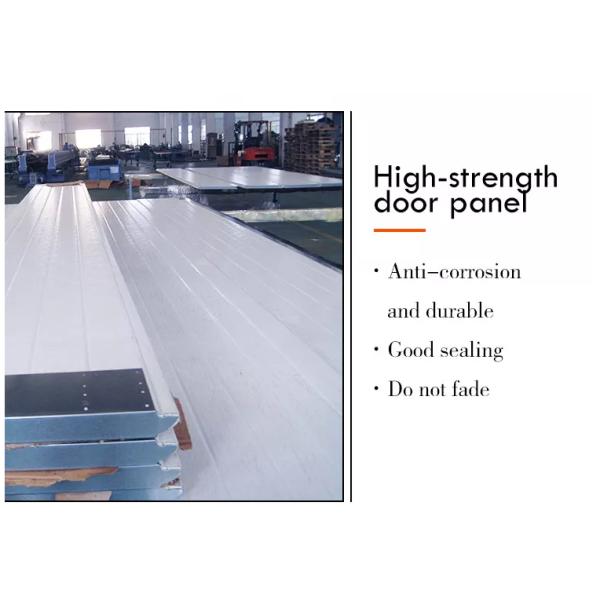 Lift Sliding Insulated Sectional Doors Sectional Warehouse Roll Up Aluminum