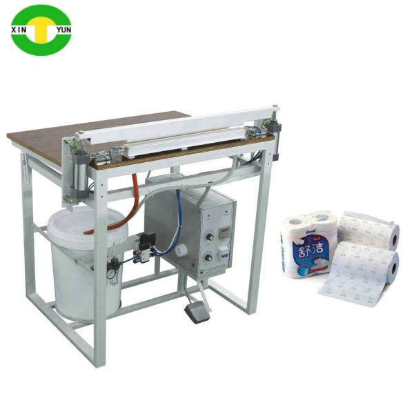 Papel higiénico barato Papel de tejido para el rostro Tela de embalaje Máquina 10-20 bolsas / minuto Para comenzar un nuevo negocio