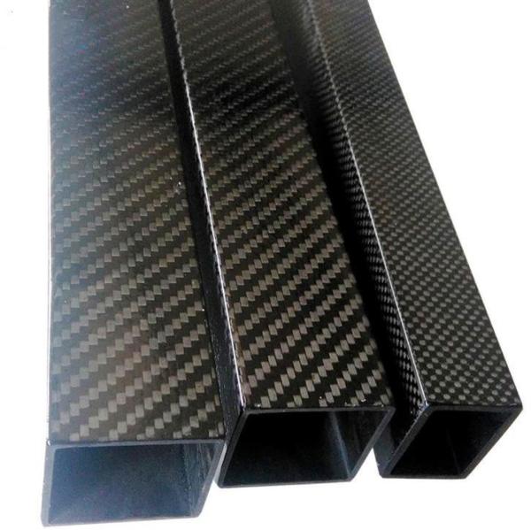 Photography Tripod 1 Inch Square Carbon Fiber Tube 3K Matte Painting Finish