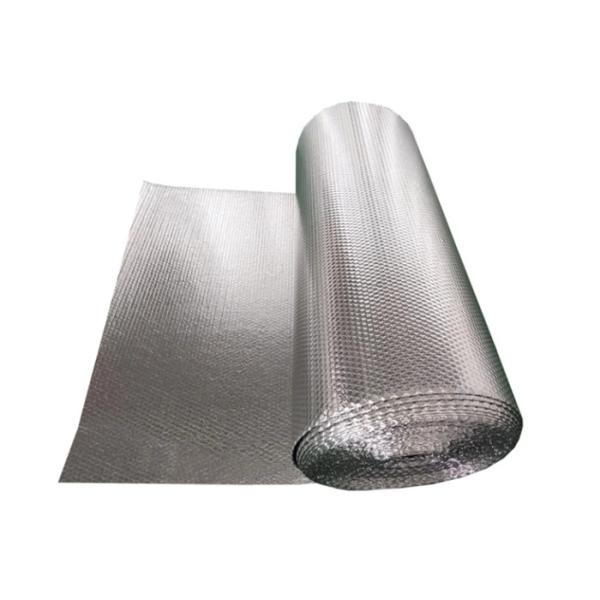 Metallic Double Bubble Wrap Aluminium Bubble Foil Insulation For Roof