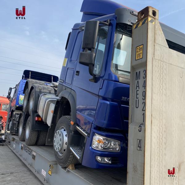 Красного HOWO SINOTRUK новая тележка/черного/желтого сверхмощного прицепа для трактора 6x4 главная