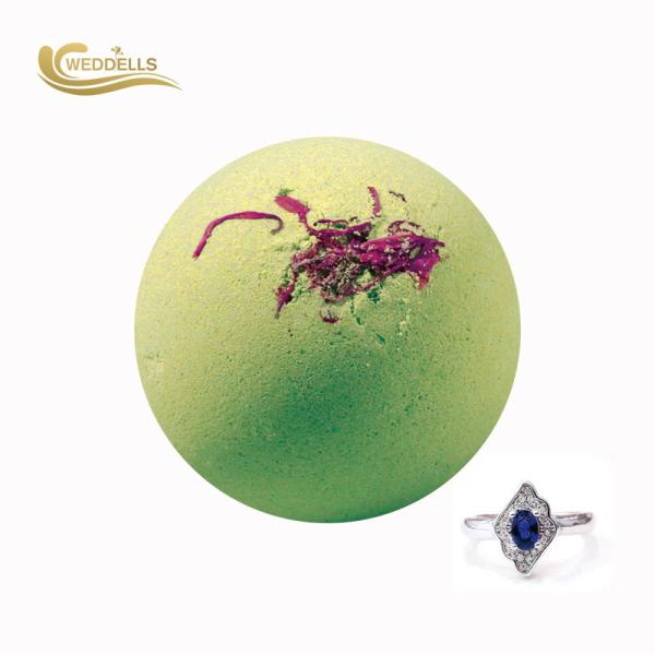 Sandalwood Scented Jewelry Bath Bombs ,160g Surprise Private Label Bath Bombs