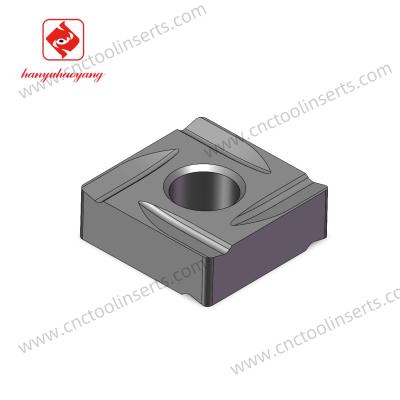 Cemented Carbide Standard Boring Insert SNGG090304L-B And Durable For Aerospace CNC Machining