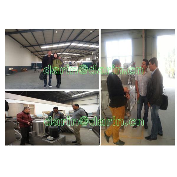 Extrusor pedigrí de la comida de perro del cuidado dental de la alta capacidad para el animal doméstico que mastica el juguete del hueso