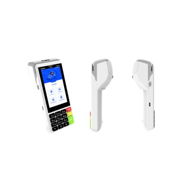 Handheld ANFU Pos Machine Android Mobile POS Terminal With Bar Code NFC Function