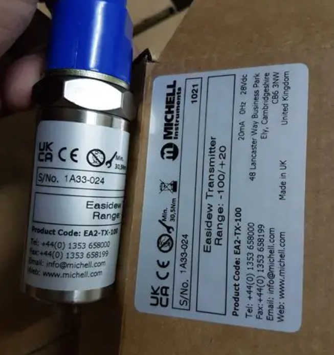 Michell Instruments EA2-TX-100-HD Easidew 2-wire Dew-Point Transmitter