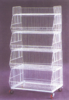 Корзина провода яруса ODM 4 аксессуаров супермаркета Q235 включая в набор отложенных изменений