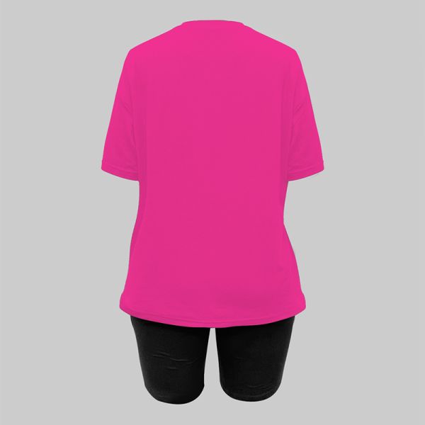 Washable Stylish Women Two Piece Outfits Short Sleeved Co Ord Outfits