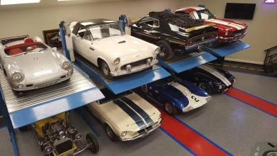 2 Post Car Parking Car Vehicle Lift Auto Storage Car Parking System 2.3T 2.7T 3.2T