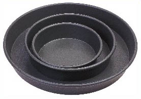 Round Bread Baking Equipment Aluminium Bakeware Pizza Pan Anode / Super Hard Anodic