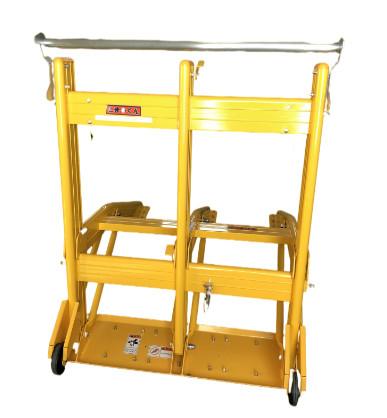 Electrostatic Spraying Rustproof Anti Vehicle Barrier With Wheels