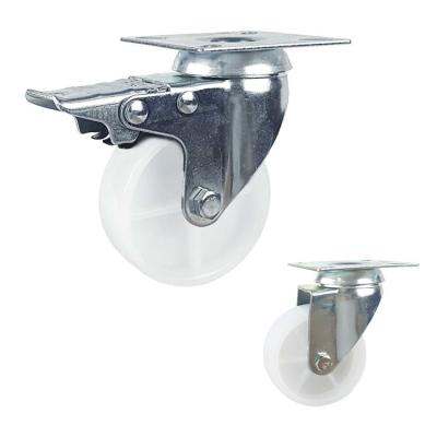 35kg que carrega rodízios leves do giro do dever de 65mm com o rolamento liso