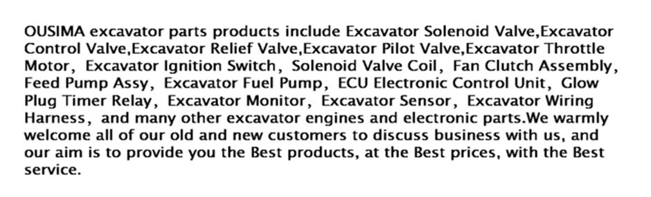 Flameout Solenoid Valve 643244 24V Stop Solenoid Valve For  CAT E320D2 E312D2