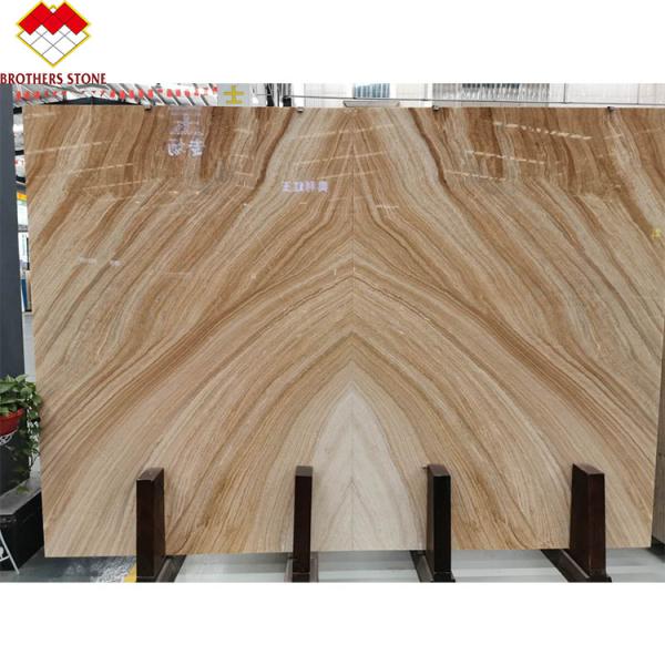 Yellow And White Mulge Earl Royal Wood Grain Marble Wall Background
