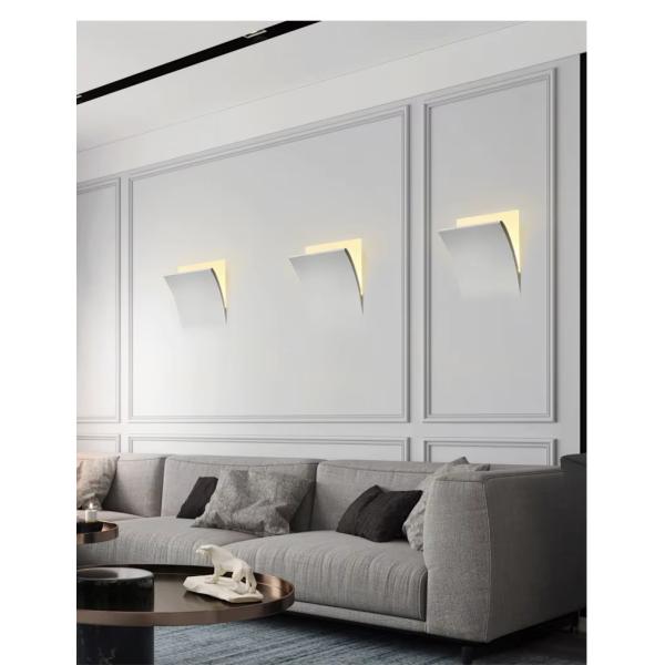5000K Color Temperature Shineknot 9W Wall Light for Anti-Glare Background Lighting