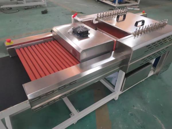 1200 Fully Automatic Horizontal Small Glass Washing Machine No Need for Grinding Head