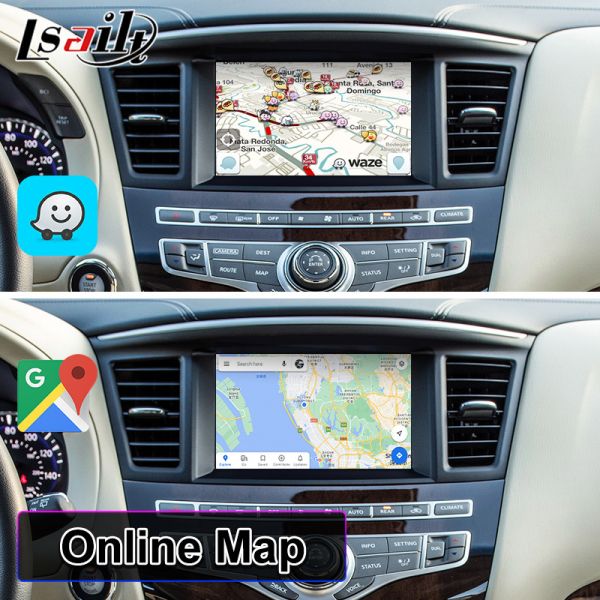 Android Multimedia Video Interface for Infiniti QX60 With Wireless Android Auto Carplay