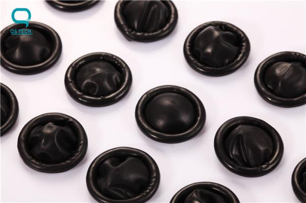 Material livre do látex dos berços do dedo da sala de limpeza do anti pó bege estático