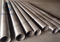 304 comprimento da tela de fio 5800mm de Johnson Stainless Steel Screen Vee da categoria