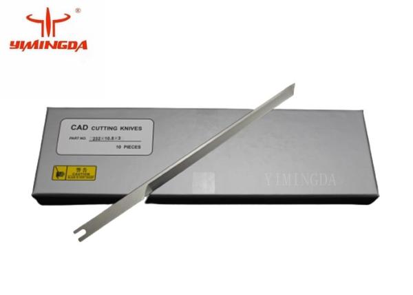 68539 lâminas de faca materiais do cortador do HSS 232 * 10,5 * 3mm para a máquina do cortador de Kuris