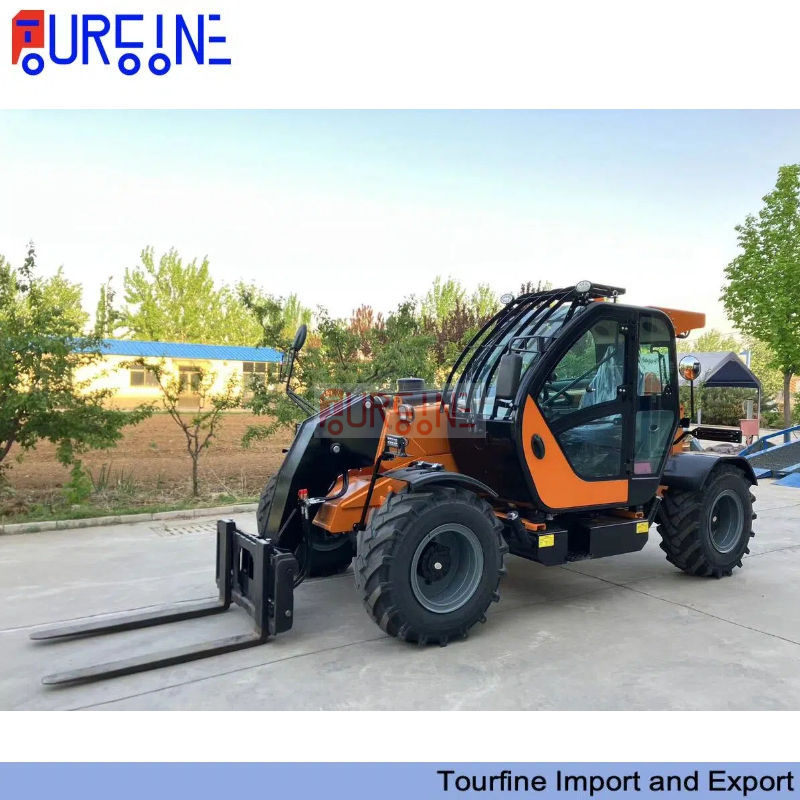 Tourfine Telehandler Forklift 2.5 Ton for Construction and Material Handling