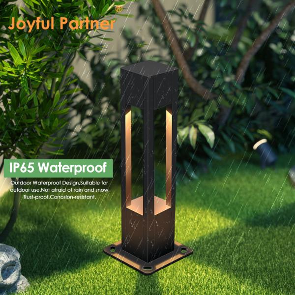 Aluminum IP65 LED Lawn Lamp Bollard Light for Yard Pathway Bridgelux LED 3000K 10w With CE ROHS Certification