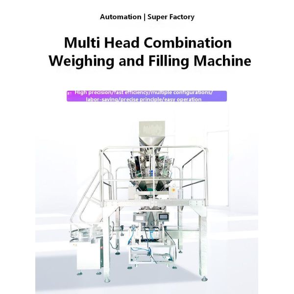 Highly Productive Fully Automatic Granule Chips Combination Weigher Filling Machine CH-GGGZ