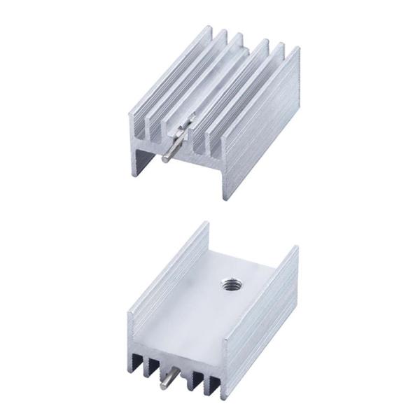 Профили электронного теплоотвода макулатурного картона Pcb триода алюминиевые для трубок Mos