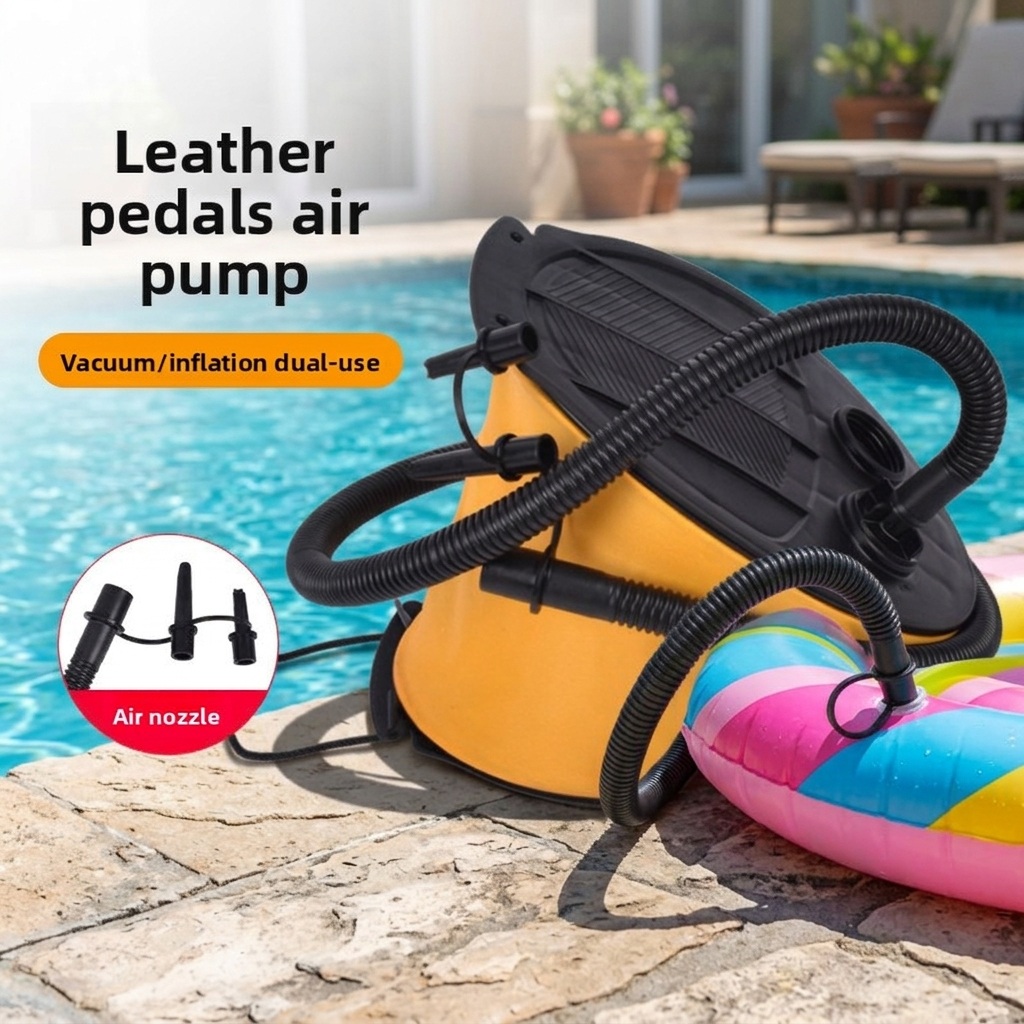 Foot-operated Air Pump Outdoor Portable Multi-functional Inflating Tool for Balls Swimming Rings Quick-Inflating Made in China