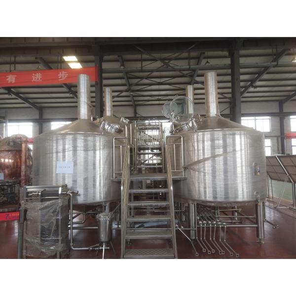 5000L SS304 Micro Beer Brewing Equipment Electrical Steam Heating