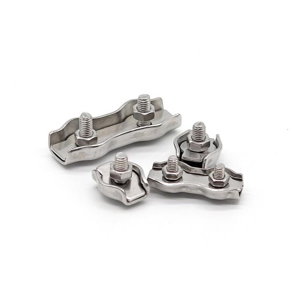 New Stainless Steel Rigging Hardware Mono Double Clamp Easy Installation
