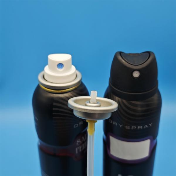 Highly Customizable Deodorant Body Spray Valve for Brand-Distinctive Personal Care Products with Tailored Actuators & Unique Finishes