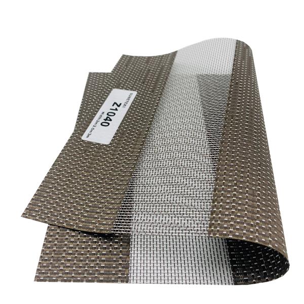 Double Layer Duo Blinds Zebra Blind Fabric 16 CFR 1303 UV Resistant