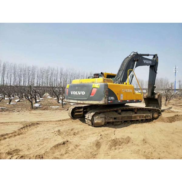 Excavador usado pesado de la maquinaria, 29 excavador de la tonelada EC290BLC Volvo que se mueve por la cadena