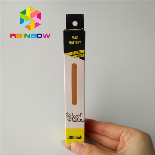 Paper Herbal Incense Packaging 510 Ceramic Vape Tank Cbd Oil Cartridge Packaging Box