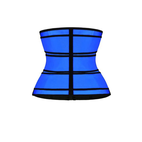 Синь тренера талии поясов молнии 3 YKK плюс тренер талии размера для более низкого живота