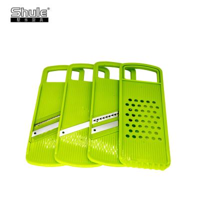 Cortador multifuncional manual de Mandoline com recipiente 30*11.5*8CM