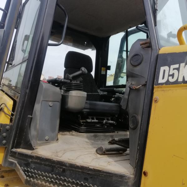 TRACK SHOES D5K FOR CONSTRUCTION WORKS USED CAT D5K DOZERS WITH BULLDOZERS
