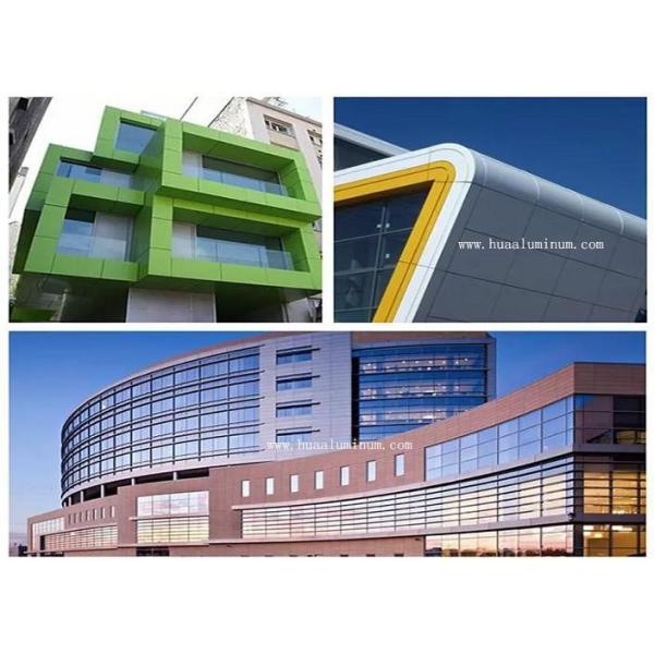 Antibacterial Golden Mirror Aluminium Composite Panel , ISO 6mm ACP Sheet