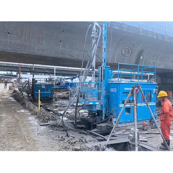 Земной двигатель улучшения 142mm Grouting Dia кучи буровой установки 3.5m