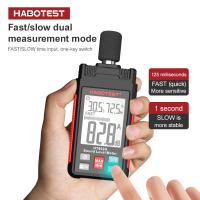 HT602A Moniteur de niveau sonore numérique portatif DB Sonomètres Sonomètre de niveau sonore bruit 30-130 dB Mini-moniteur de niveau sonore