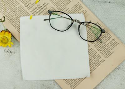 15*15 cm Microfiber Glasses Cloth , Suede Microfiber Guitar Cleaning Cloth