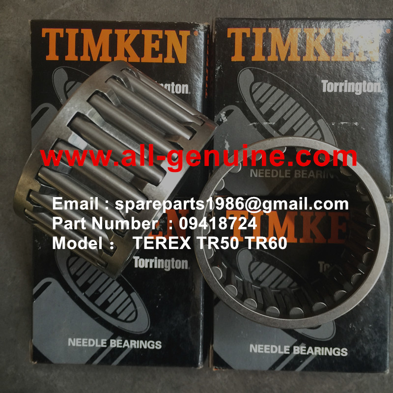 09418724 BEARING FOR TEREX NHL UNIT RIG ALLISON TR35A 3303 3305 3307 TR50 TR60 TR100 MT3300 MT3600 MT4400 SRT95