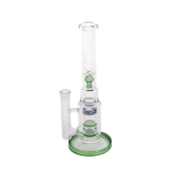 Borosilicate Dry Herb Bubbler SGS Water Pipes Glass Bongs