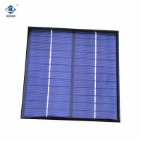 24 panneaux solaires bon marché photovoltaïques du panneau solaire ZW-145145-12V 4.7W de batterie pour des jouets d'énergie solaire