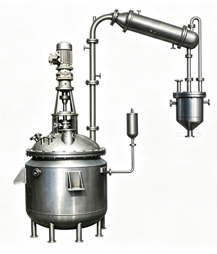 Stainless Steel Resin Reactor Equipment for Chemical and Polymer Production Applications
