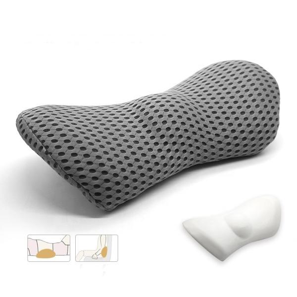 OBLONG Memory Foam Lumbar Support for Comfortable Car Home and Bed Comfortable Design